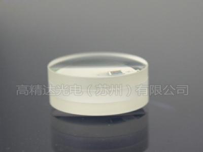 Biconvex glued lens